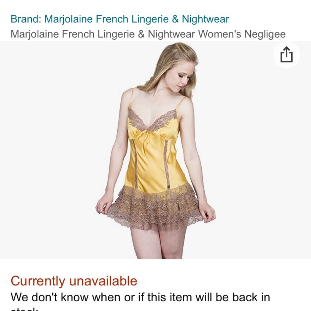 NWT Marjolaine Lingerie sz46 B9